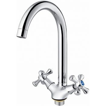 Смеситель для кухни Viko V-1533 Хром — фото 1, Смесители для кухни