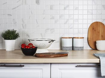 Керамическая мозаика StarMosaic Homework Carrara Matt PMWB82223 30,6x30,6 см — фото 4, Мозаика