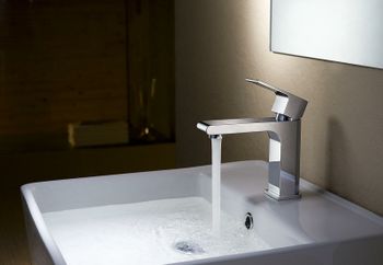 Смеситель для раковины Aquatek Лира AQ1410CR Хром — фото 5, Смесители для раковины