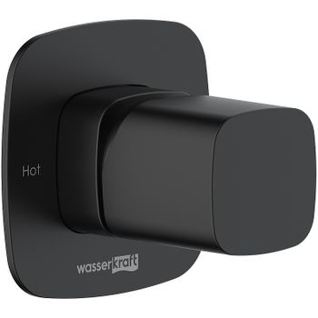 Гигиенический душ со смесителем WasserKRAFT Nuthe A9151.327.241.212 Черный матовый — фото 3, Гигиенические души