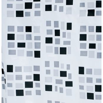 Штора для ванны Ridder Stones 200х180 Белая — фото 1, Шторы для ванной