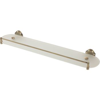 Товар: Стеклянная полка Veragio Stanford VR.STD-7711.BR Бронза - фото 1 Стеклянная полка Veragio Stanford VR.STD-7711.BR Бронза — фото 1, Полки для ванной и душа