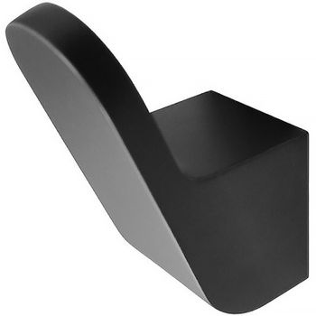 Крючок Altasan Лотос ЛТ10ЧМ Черный матовый — фото 1, Крючки для полотенец