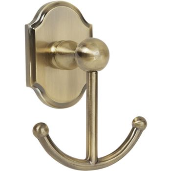 Двойной крючок Veragio Stanford VR.STD-7733.BR Бронза — фото 1, Крючки для полотенец