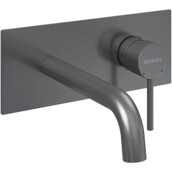 Смеситель для раковины Berges Ventas R 076015 Оружейная сталь — фото 3, Смесители для раковины