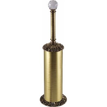 Ершик для унитаза Migliore Cristalia 16770 Бронза с кристаллом Swarovski — фото 1, Ершики для унитаза