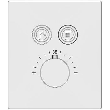 Душевая система Vincea Inspire VSFW-3I21T2CH с термостатом Хром — фото 4, Встраиваемые душевые комплекты
