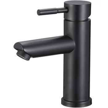 Смеситель для раковины Olive's Balear 13100BLB Черный матовый — фото 1, Смесители для раковины