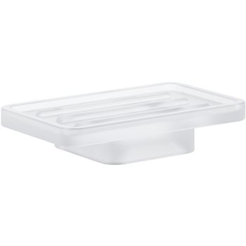 Мыльница Grohe Selection Cube 40806000 Белая — фото 1, Мыльницы