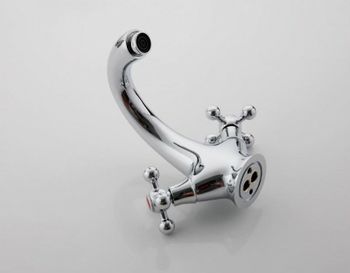 Смеситель для раковины Frap H19 F1019 Хром — фото 2, Смесители для раковины