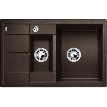 Кухонная мойка Blanco Metra 6 S Compact 515044 Кофе — фото 1, Кухонные мойки