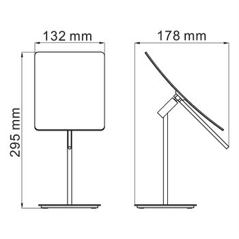Товар: Косметическое зеркало WasserKRAFT K-1006 с увеличением Хром - фото 3 Косметическое зеркало WasserKRAFT K-1006 с увеличением Хром — фото 3, Косметические зеркала