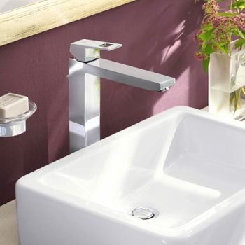 Смеситель для раковины Grohe Eurocube 23406000 Хром — фото 3, Смесители для раковины