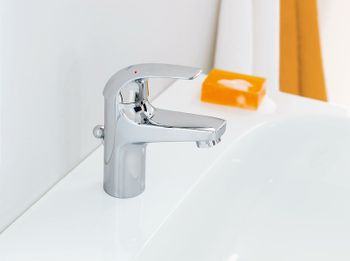 Смеситель для раковины Grohe Baucurve 32805000 Хром — фото 10, Смесители для раковины
