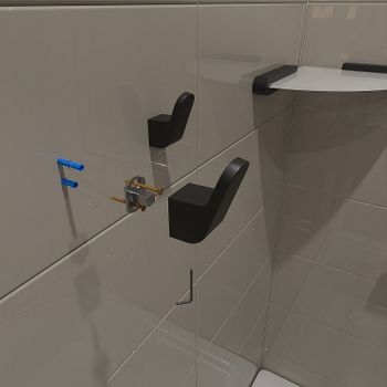 Крючок Altasan Лотос ЛТ10ЧМ Черный матовый — фото 4, Крючки для полотенец