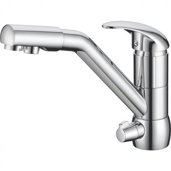 Смеситель для кухни Seaman Barcelone SSL-5361-WP Хром — фото 1, Смесители для кухни