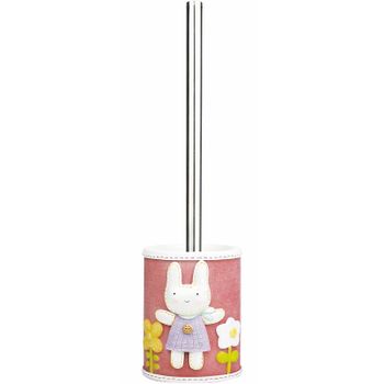 Ершик для унитаза WasserKRAFT Ammer K-6427 Розовый матовый — фото 1, Ершики для унитаза