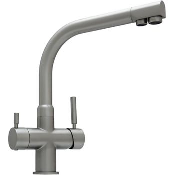 Смеситель для кухни Seaman Barcelone SSL-5383-MS Никель — фото 1, Смесители для кухни