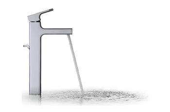 Смеситель для раковины Jacob Delafon Strayt E37329-CP Хром — фото 2, Смесители для раковины