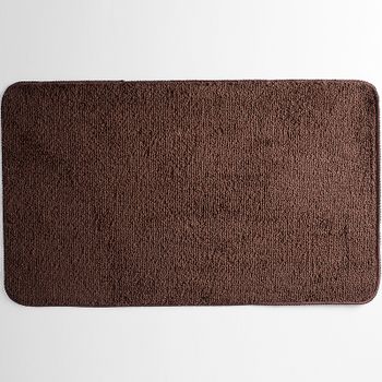 Коврик для ванной комнаты WasserKRAFT Vils 75х45 BM-1041 Бордовый — фото 1, Коврики для ванной комнаты