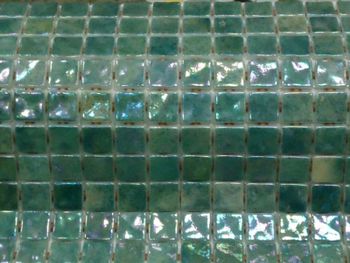 Стеклянная мозаика Ezarri Ondulato Mint 31,3х49,5 см — фото 1, Мозаика