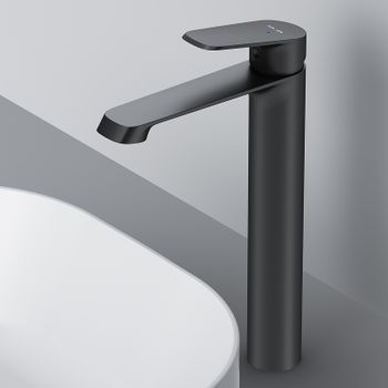 Смеситель для раковины AM.PM Func F8F92022 Черный матовый — фото 6, Смесители для раковины