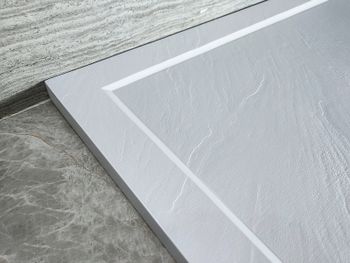 Душевой поддон из искусственного камня WeltWasser WW TRS 100 STONE-WT 100x100 10000004368 Белый — фото 5, Душевые поддоны из искусственного камня