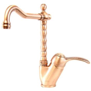 Смеситель для раковины Webert Aurora AU831702060 Медь — фото 1, Смесители для раковины