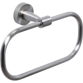 Кольцо для полотенец WasserKRAFT Tauber K-64460 Никель — фото 1, Полотенцедержатели