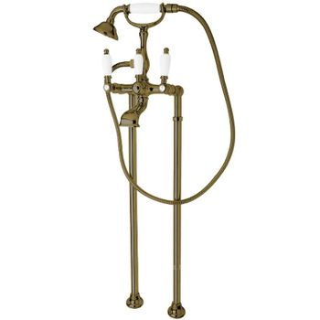 Смеситель для ванны Cezares First VDP FIRST-VDP-02-Bi Бронза — фото 1, Смесители напольные