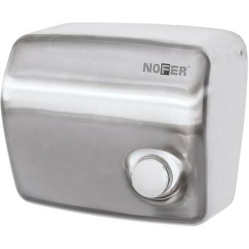 Сушилка для рук Nofer Kai 01250.S Нержавеющая сталь матовая — фото 1, Сушилки для рук
