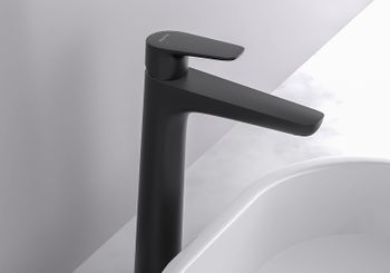 Смеситель для раковины Aquatek Бетта AQ1104MB Черный матовый — фото 4, Смесители для раковины