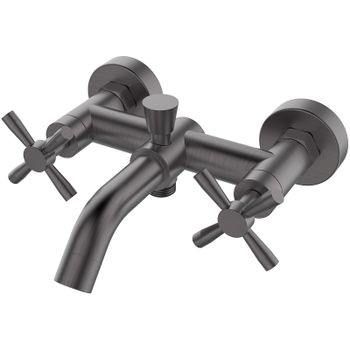 Смеситель для ванны Orange Mia M34-100Gr Графит — фото 1, Смеситель для ванны