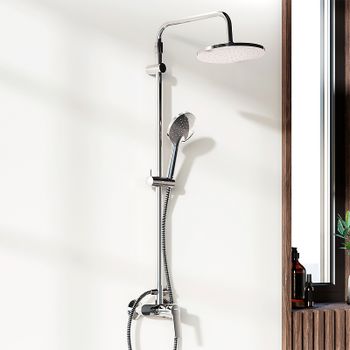 Душевая система Damixa Jupiter 977710000 Хром — фото 2, Душевые стойки