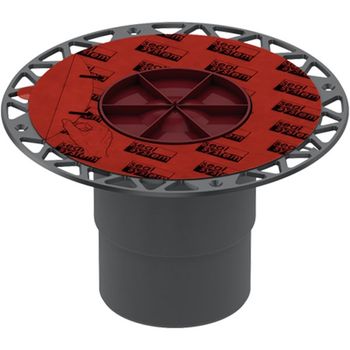 Сифон для душевого трапа Tece Drainpoint S DN100 3607600 вертикальный без декоративной решетки — фото 1, Трапы для душа