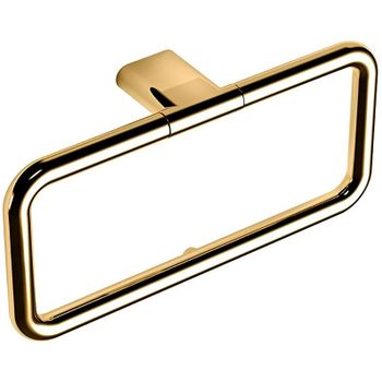 Кольцо для полотенец Colombo Design Mini B4031.OM Золото матовое — фото 1, Полотенцедержатели