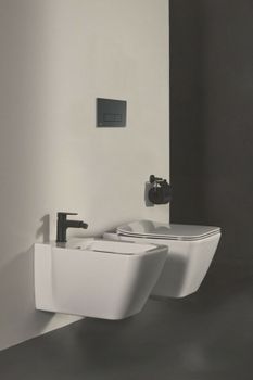 Смеситель для биде Ideal Standard Cerafine Model O BC705XG Черный шелк — фото 6, Смесители для биде