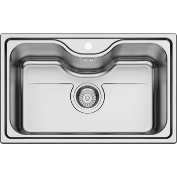 Кухонная мойка Seaman Eco Wien SWT-8050.A Нержавеющая сталь — фото 1, Кухонные мойки