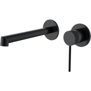 Смеситель для раковины Vincea Rim VBFW-2RM1MB Черный матовый — фото 1, Смесители для раковины