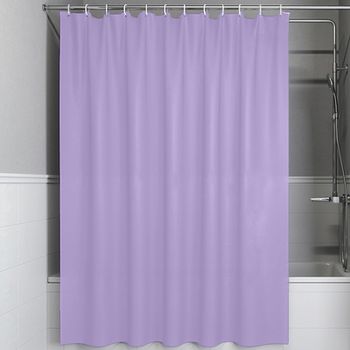 Штора для ванны Iddis Promo 180х200 P08PE18i11 Светло-фиолетовя — фото 1, Шторы для ванной