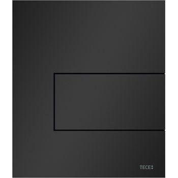 Клавиша смыва Tece Square Urinal 9242813 для писсуара Черная матовая — фото 1, Кнопки смыва