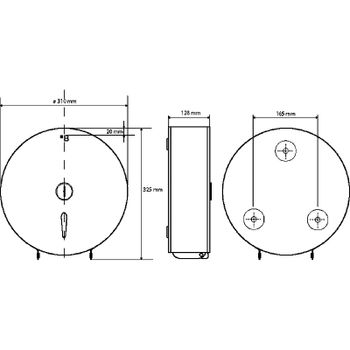 Диспенсер туалетной бумаги Bemeta Hotel 148312081 Хром — фото 2, Диспенсеры туалетной бумаги
