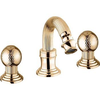 Смеситель для биде Cezares Olimp OLIMP-BBS2-03/24-M Золото 24 карат — фото 1, Смесители для биде