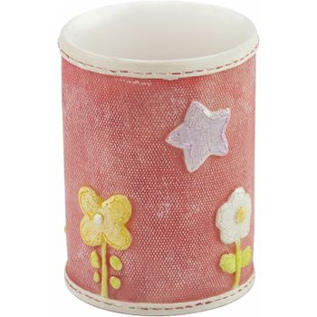 Стакан для зубных щеток WasserKRAFT Ammer K-6428 Розовый матовый — фото 1, Стаканы для зубных щеток