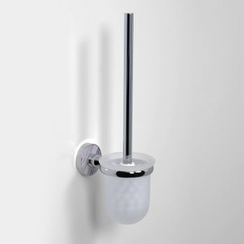 Ершик для унитаза WasserKRAFT Aland K-8527 Хром — фото 2, Ершики для унитаза