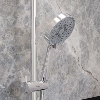 Душевая система Damixa Apollo 947000000 Хром — фото 6, Душевые стойки