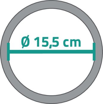 Косметическое зеркало Ridder Shuri О3211510 с подсветкой с увеличением Черное — фото 5, Косметические зеркала