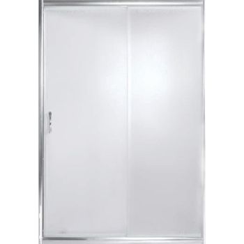 Душевая дверь в нишу River Bering 130 МТ 10000000038 профиль Матовый хром стекло матовое — фото 1, Раздвижные душевые двери