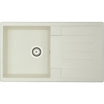 Кухонная мойка Aquaton Верона 86 1A710032VR240 Жемчуг — фото 1, Кухонные мойки