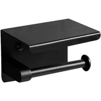 Держатель туалетной бумаги D-Lin D201507 Черный матовый — фото 1, Держатели туалетной бумаги